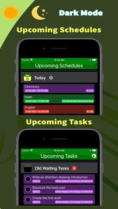 صور Class & Homework Schedule