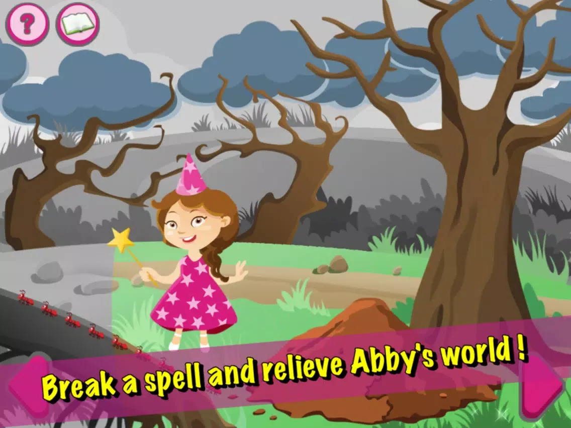 Abby the Good Witch and the evil wizard LITE iPad 應用截圖
