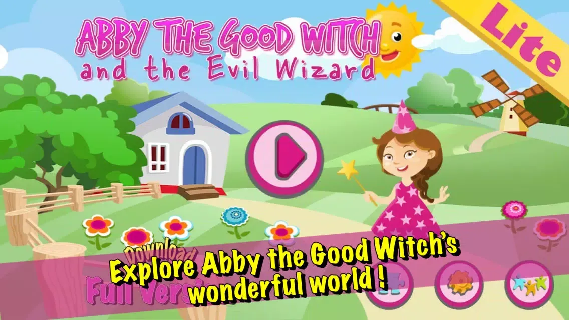Abby the Good Witch and the evil wizard LITE應用截圖