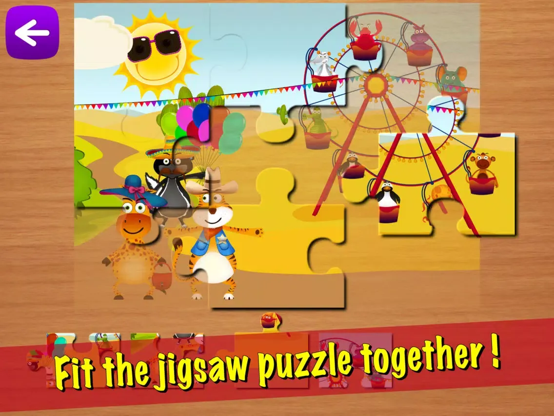 Animal Antics: Sheriff the Tiger’s Adventure LITE iPad স্ক্রিনশট