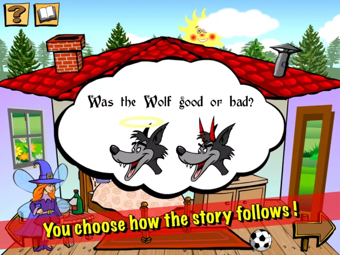 تصاویر Red Riding Hood - Alternative Story LITE iPad 