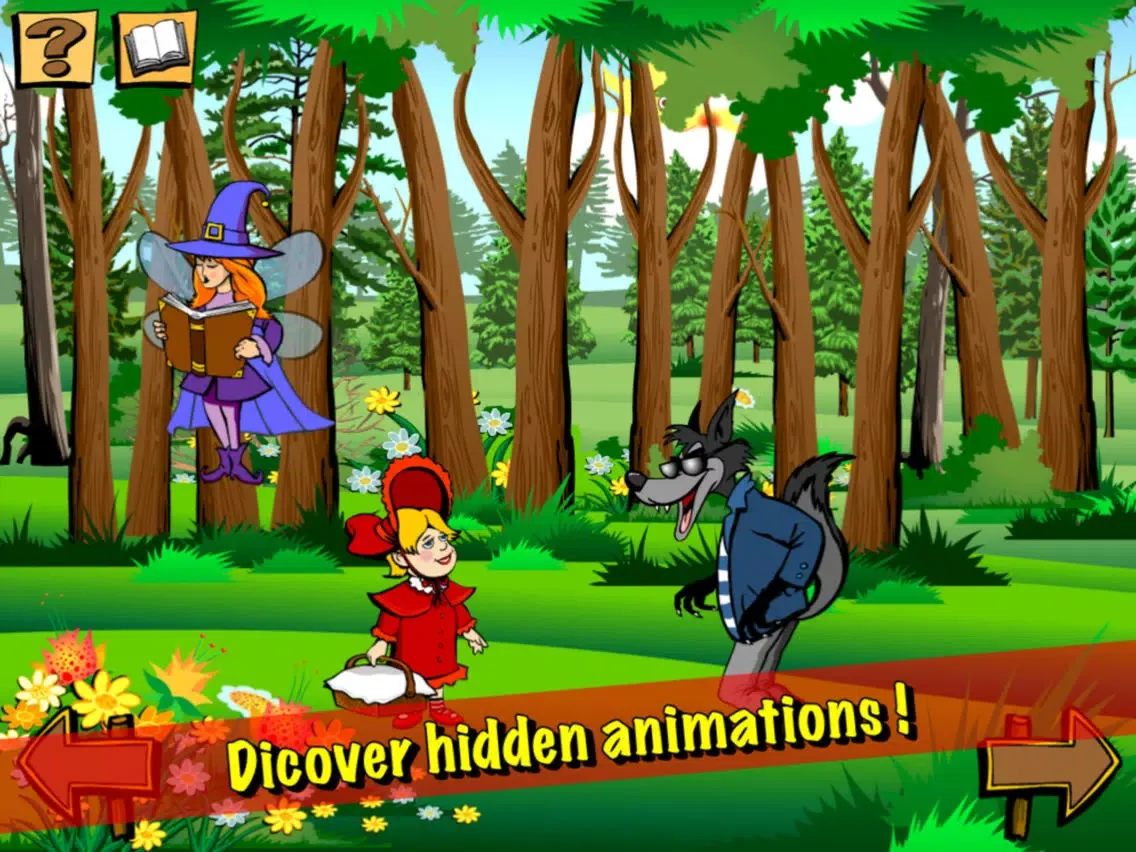 تصاویر Red Riding Hood - Alternative Story LITE iPad 