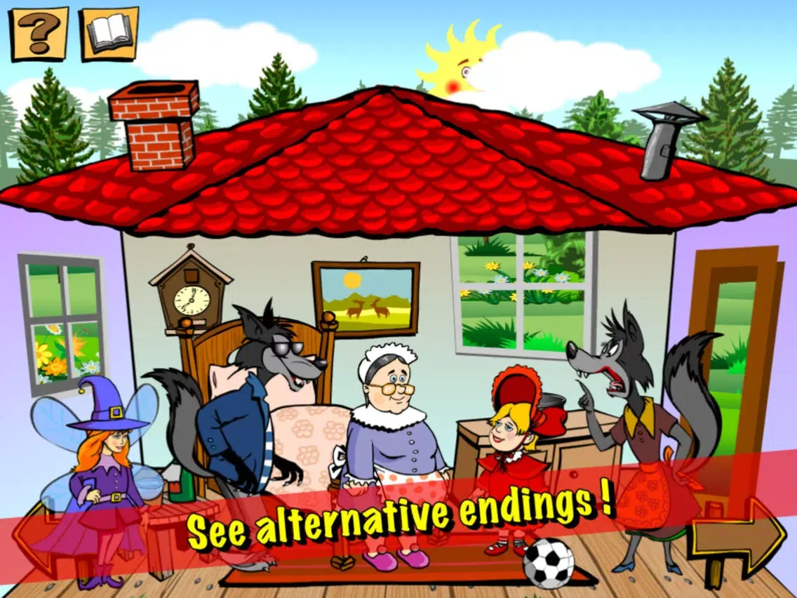 تصاویر Red Riding Hood - Alternative Story LITE iPad 