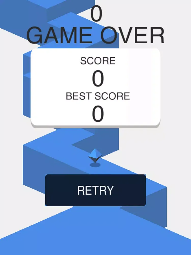 Zig Zag Slalom Run iPad  Screenshots