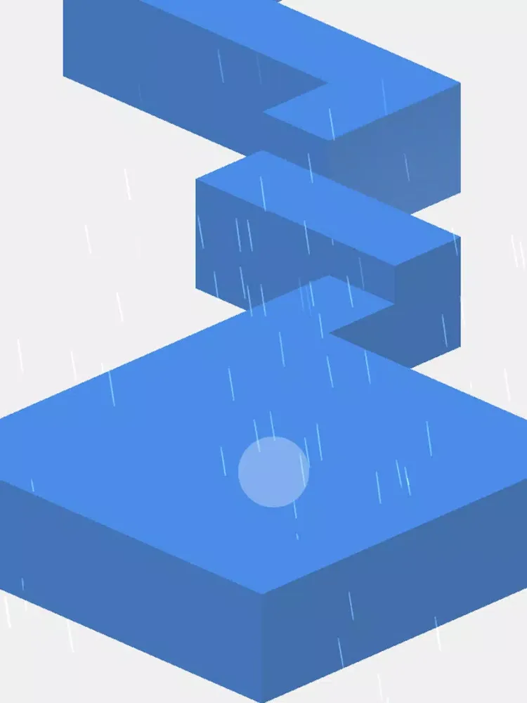 Zig Zag Slalom Run iPad  Screenshots