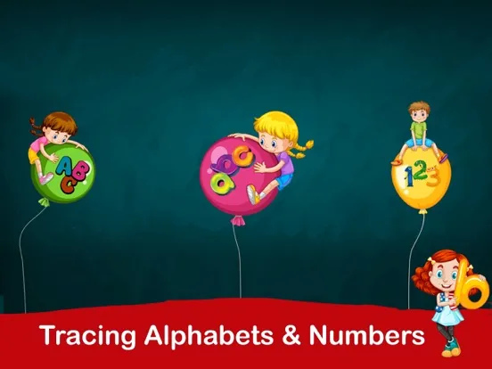 Alphabets and Numbers Tracing iPad  스크린샷