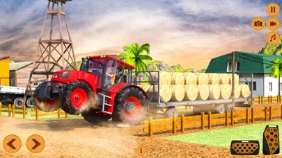 Captures d'écran de Tractor Farming Games: Farm 3d