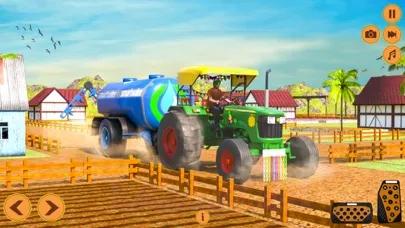 Captures d'écran de Tractor Farming Games: Farm 3d