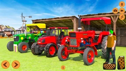 Captures d'écran de Tractor Farming Games: Farm 3d
