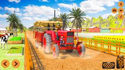 Captures d'écran de Tractor Farming Games: Farm 3d