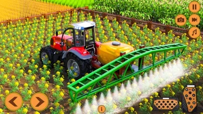 Captures d'écran de Tractor Farming Games: Farm 3d