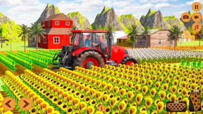 Captures d'écran de Tractor Farming Games: Farm 3d