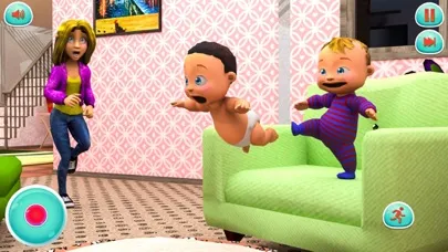 Baby Twins Prank Mom Simulator سکرین شاٹس