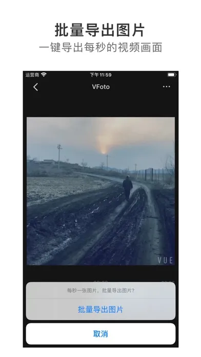 Tangkapan skrin VFoto - 视频截取高清图片
