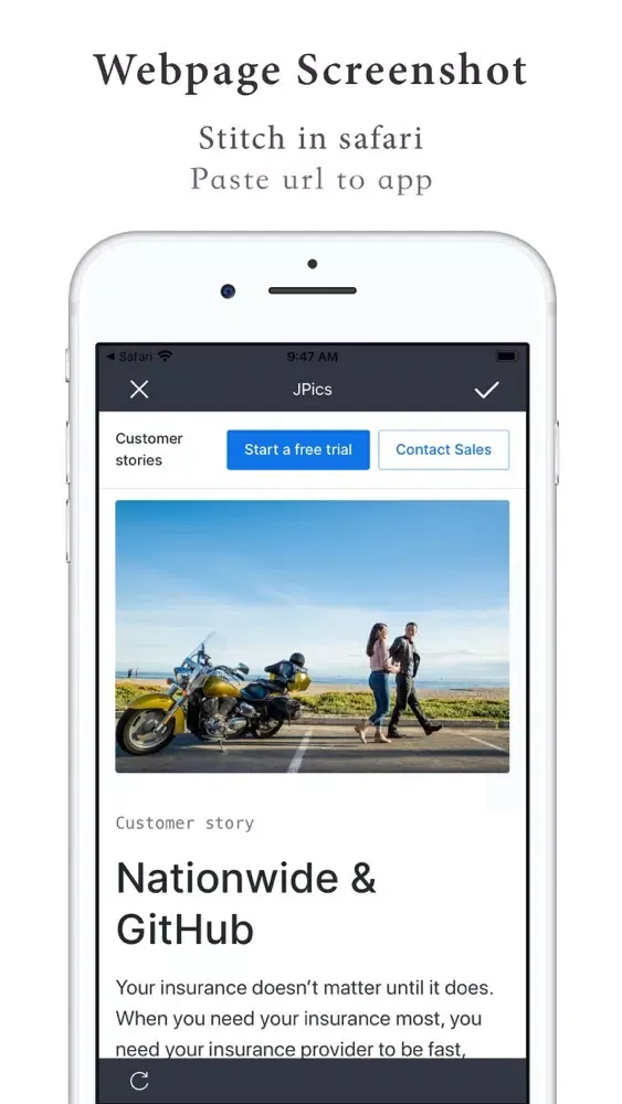 JPics - Long Screenshot Stitch 스크린샷