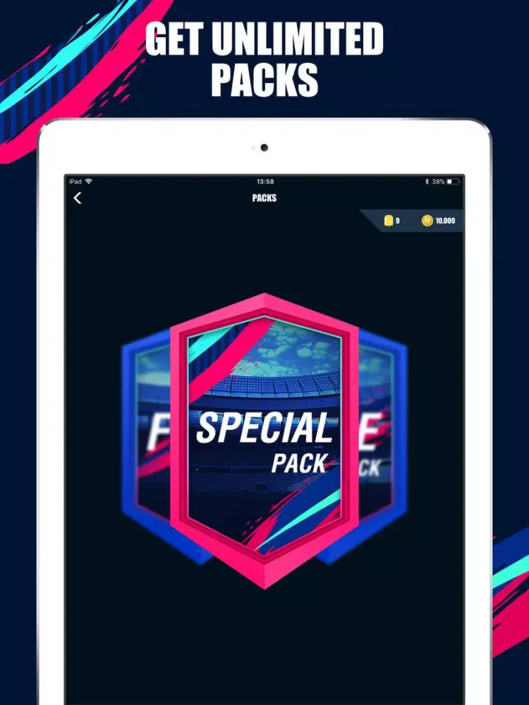 Скриншоты FUT 19 Pack Opener & Simulator iPad 