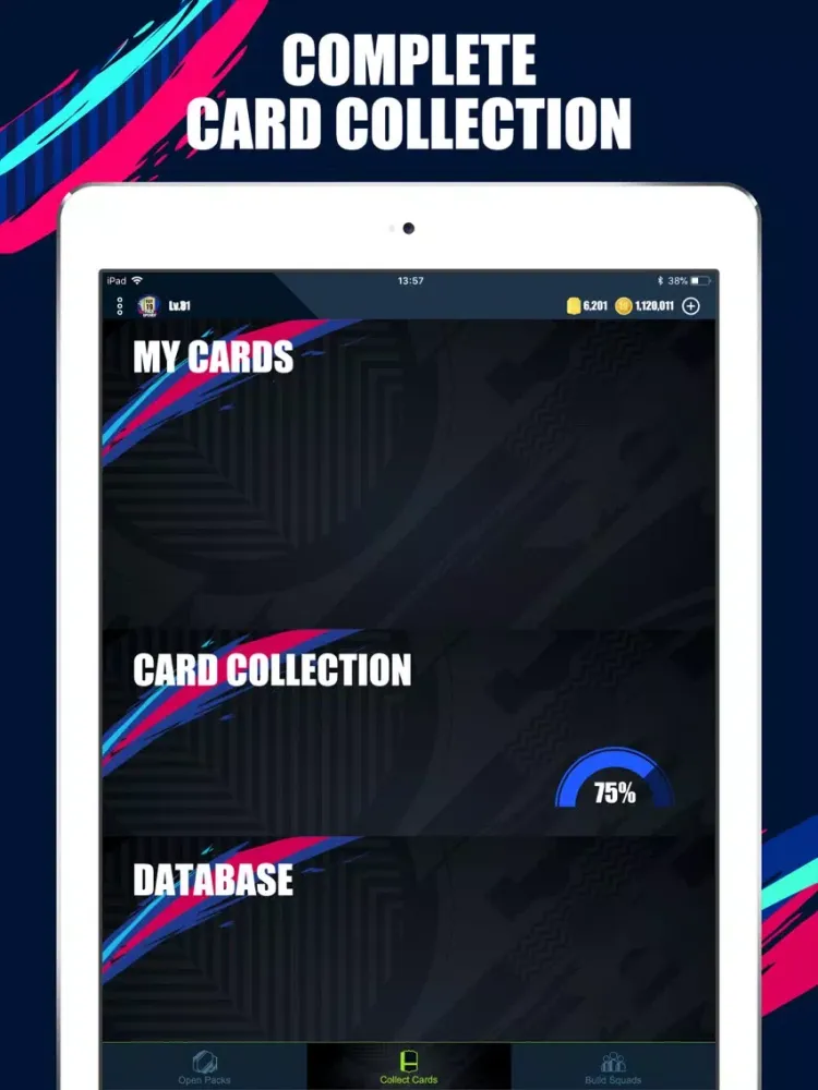 Скриншоты FUT 19 Pack Opener & Simulator iPad 