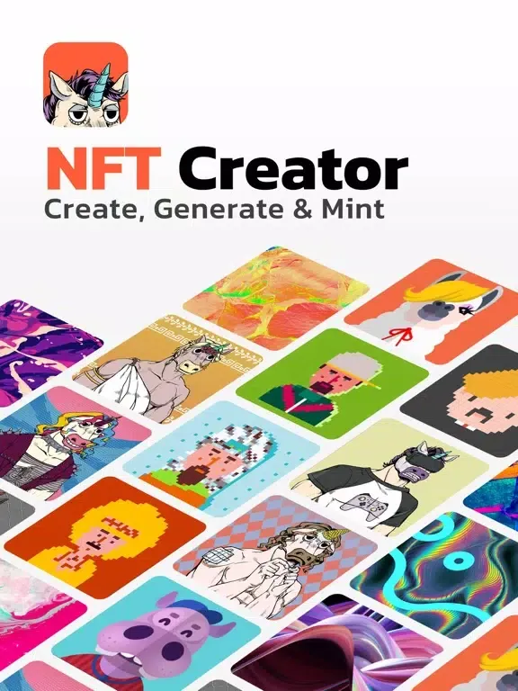 AI NFT Art Generator: UniPixel iPad  স্ক্রিনশট