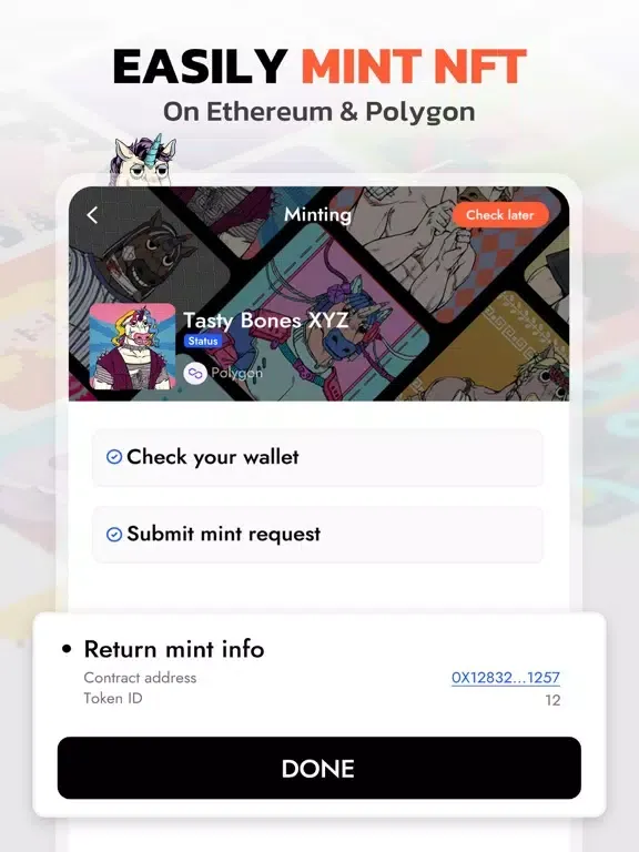 AI NFT Art Generator: UniPixel iPad  স্ক্রিনশট