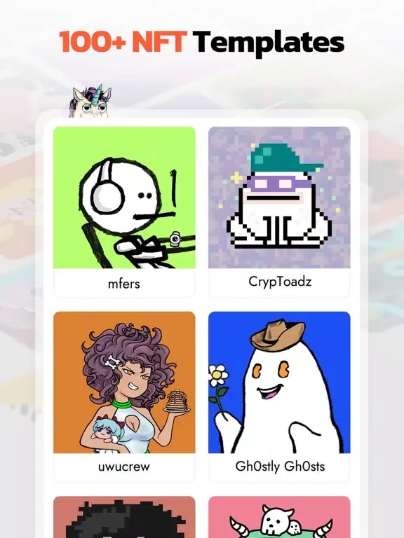 AI NFT Art Generator: UniPixel iPad  স্ক্রিনশট