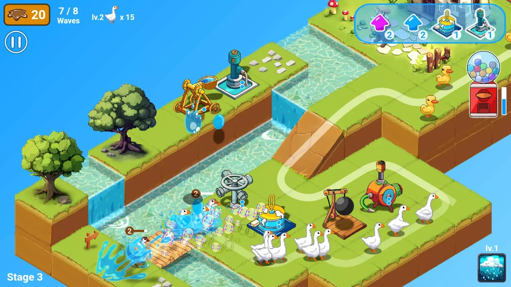 Duck Shower TD Screenshots