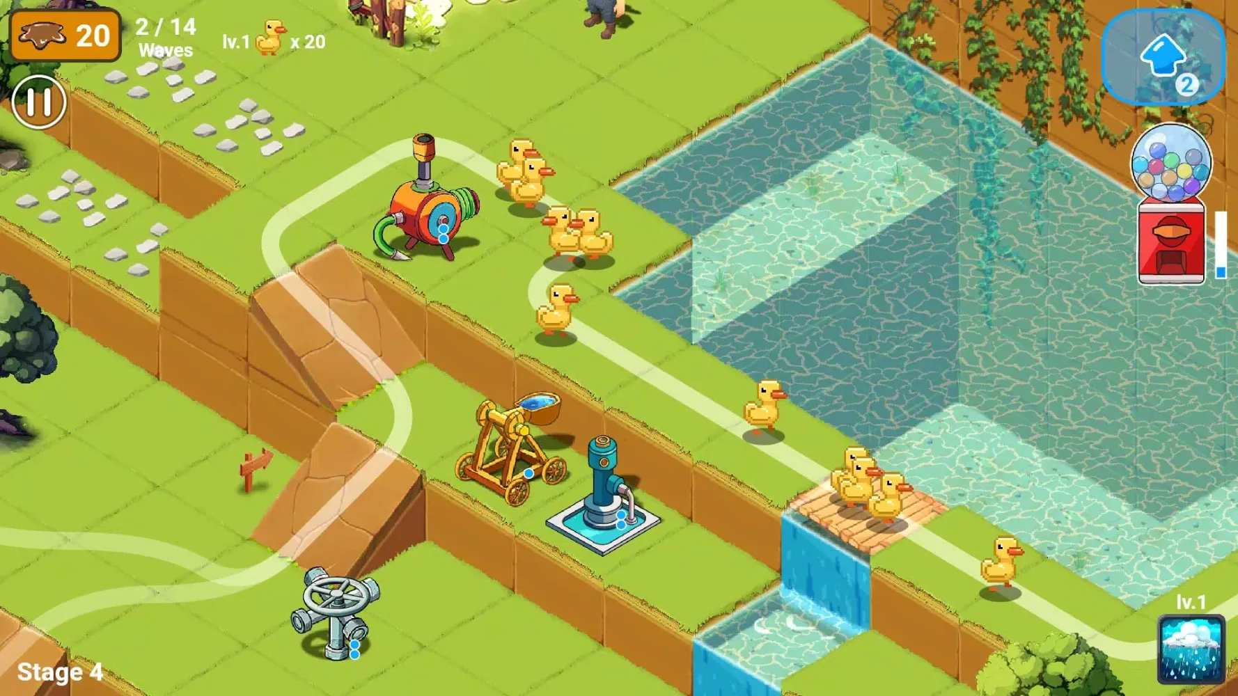 Duck Shower TD Screenshots