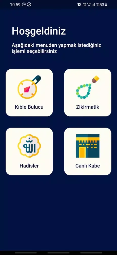 Capturas de tela do Zikir Matik - Kıble Bulucu