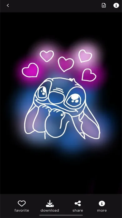 Screenshot di Dark Neon -wallpaper aesthetic