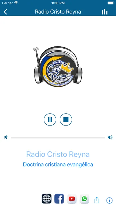 Radio Cristo Reyna應用截圖