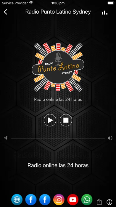 Radio Punto Latino Sydney Screenshots