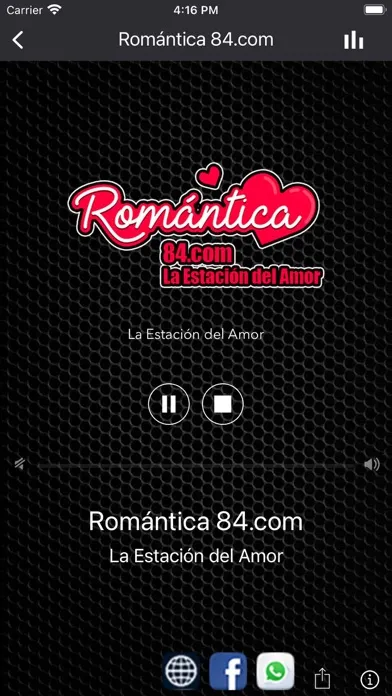 Screenshot di Romántica 84.com