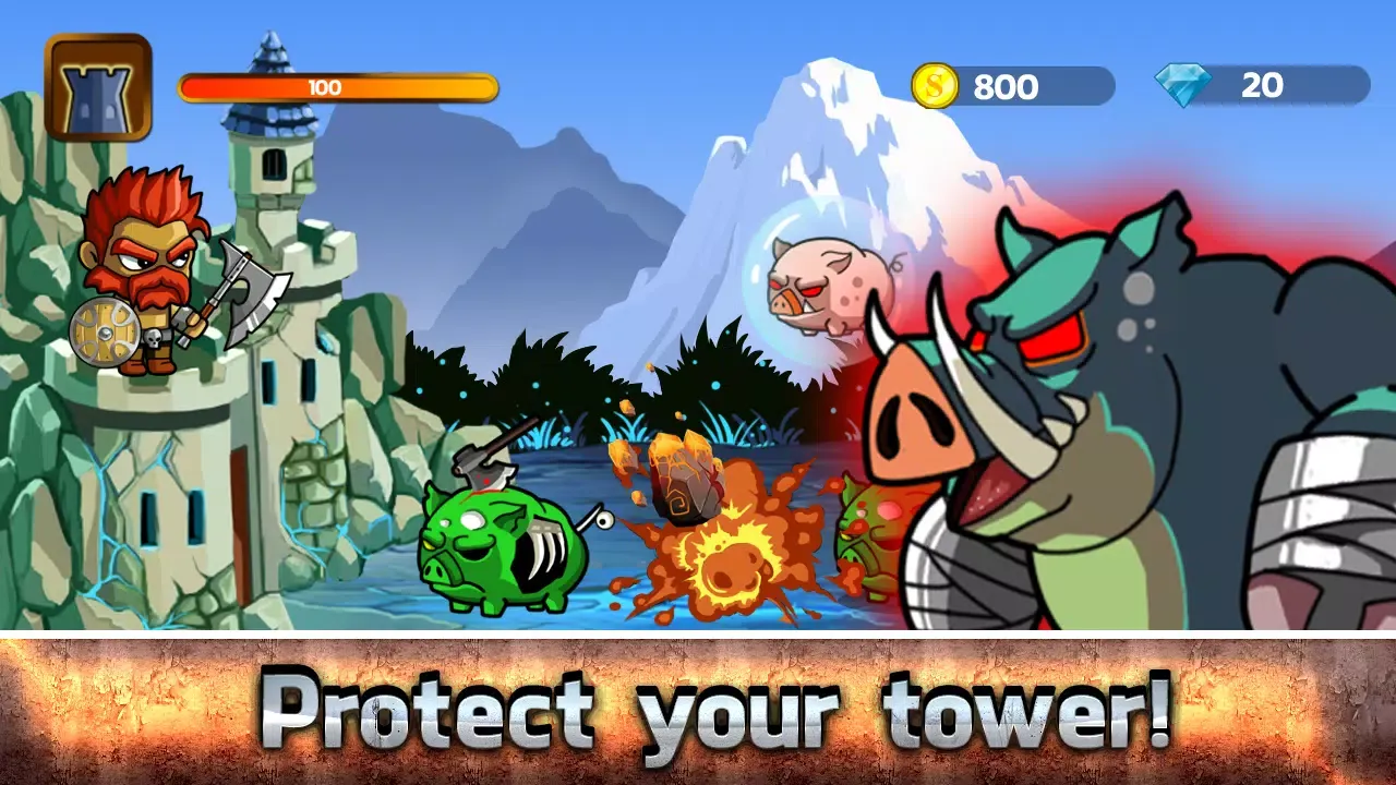 Zombie Defense: Hero Tower应用截图