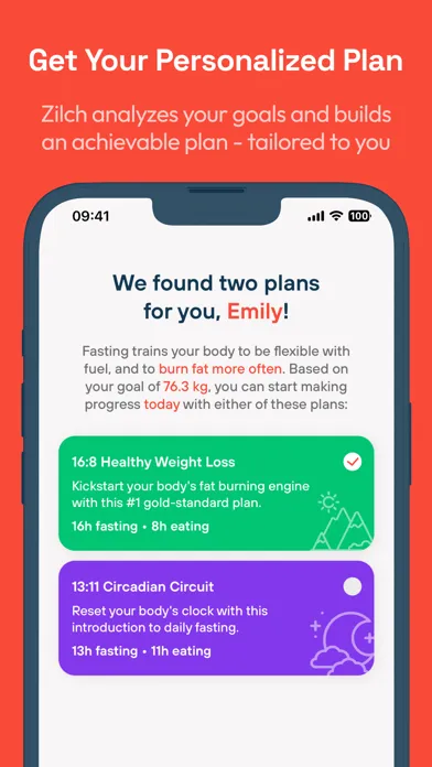 Zilch: Lose Weight Fasting应用截图