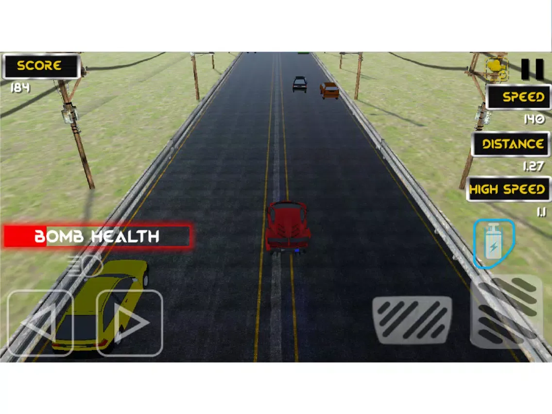 Capturas de tela do Red Driver: Traffic Racer iPad 