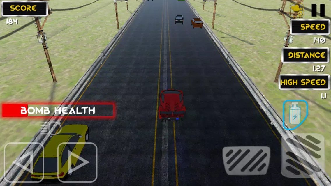Capturas de tela do Red Driver: Traffic Racer