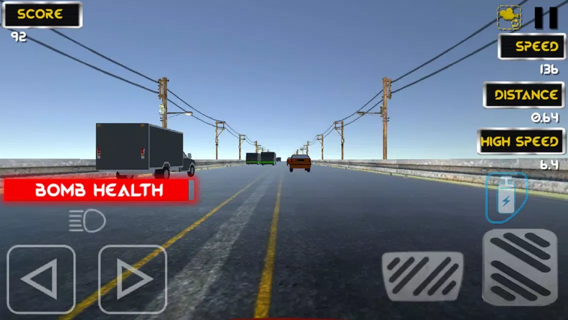 Capturas de tela do Red Driver: Traffic Racer