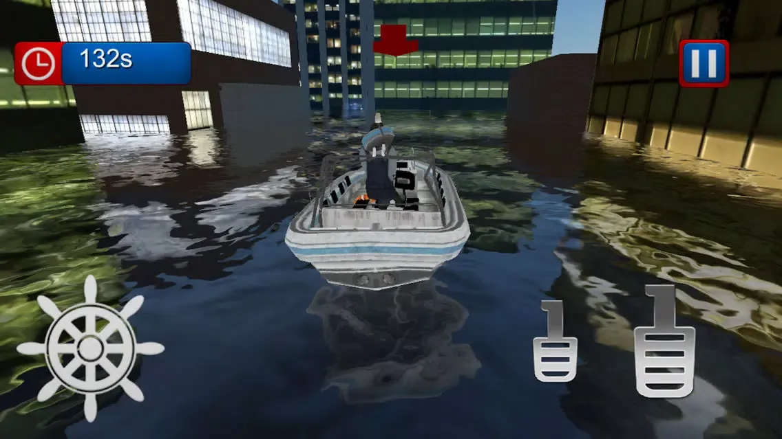 Tangkapan layar Super Rescue Boat 3D