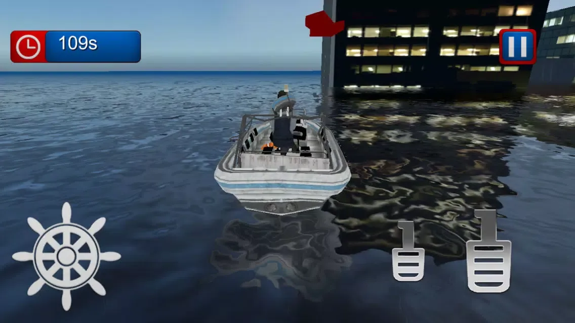 Tangkapan layar Super Rescue Boat 3D