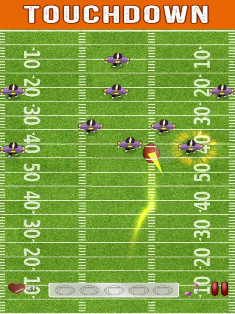 ภาพหน้าจอของ Return Man Football 2 iPad 