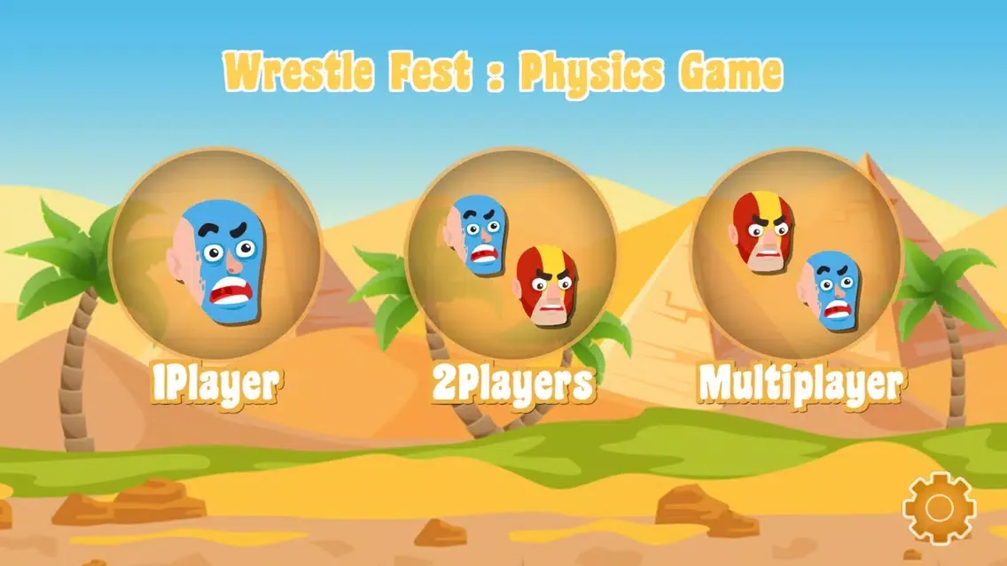 Capturas de tela do Wrestle Fest-Physics Game
