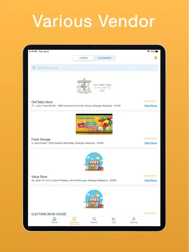 Zillion Grocer iPad  スクリーンショット