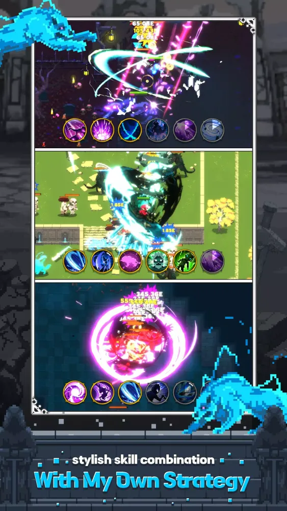 Capturas de tela do Pixel Hunter Idle