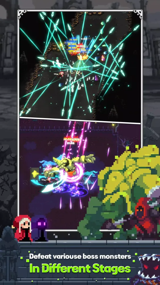 Capturas de tela do Pixel Hunter Idle