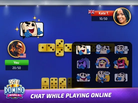 Скриншоты Domino Rivals: Board game iPad 