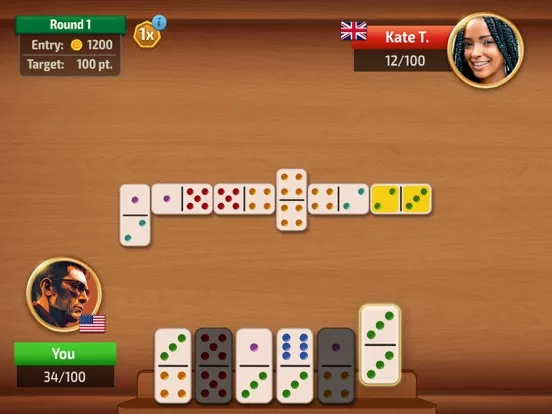 Скриншоты Domino Rivals: Board game iPad 