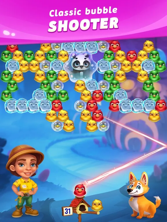 Blast Birds: Bubble Shooter iPad  स्क्रीनशॉट