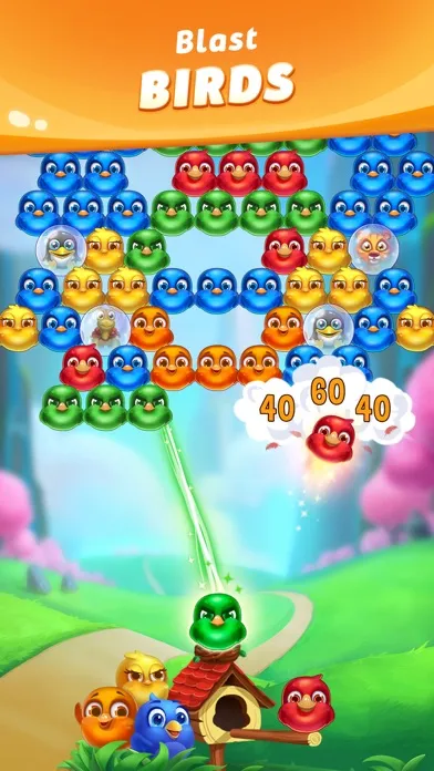 Blast Birds: Bubble Shooter स्क्रीनशॉट