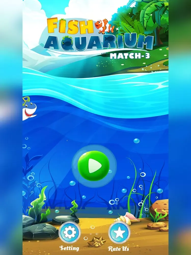 Fish Aquarium - New Match 3 iPad  سکرین شاٹس