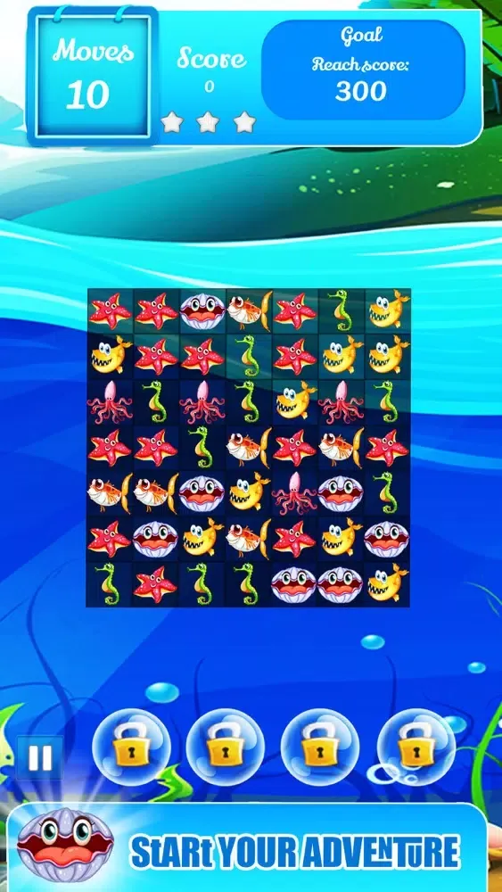 Fish Aquarium - New Match 3 سکرین شاٹس