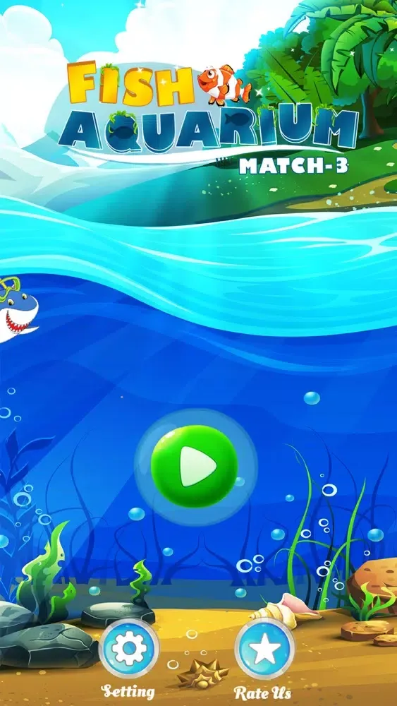 Fish Aquarium - New Match 3 سکرین شاٹس